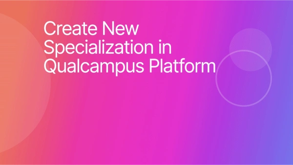 How to create the new Specialization